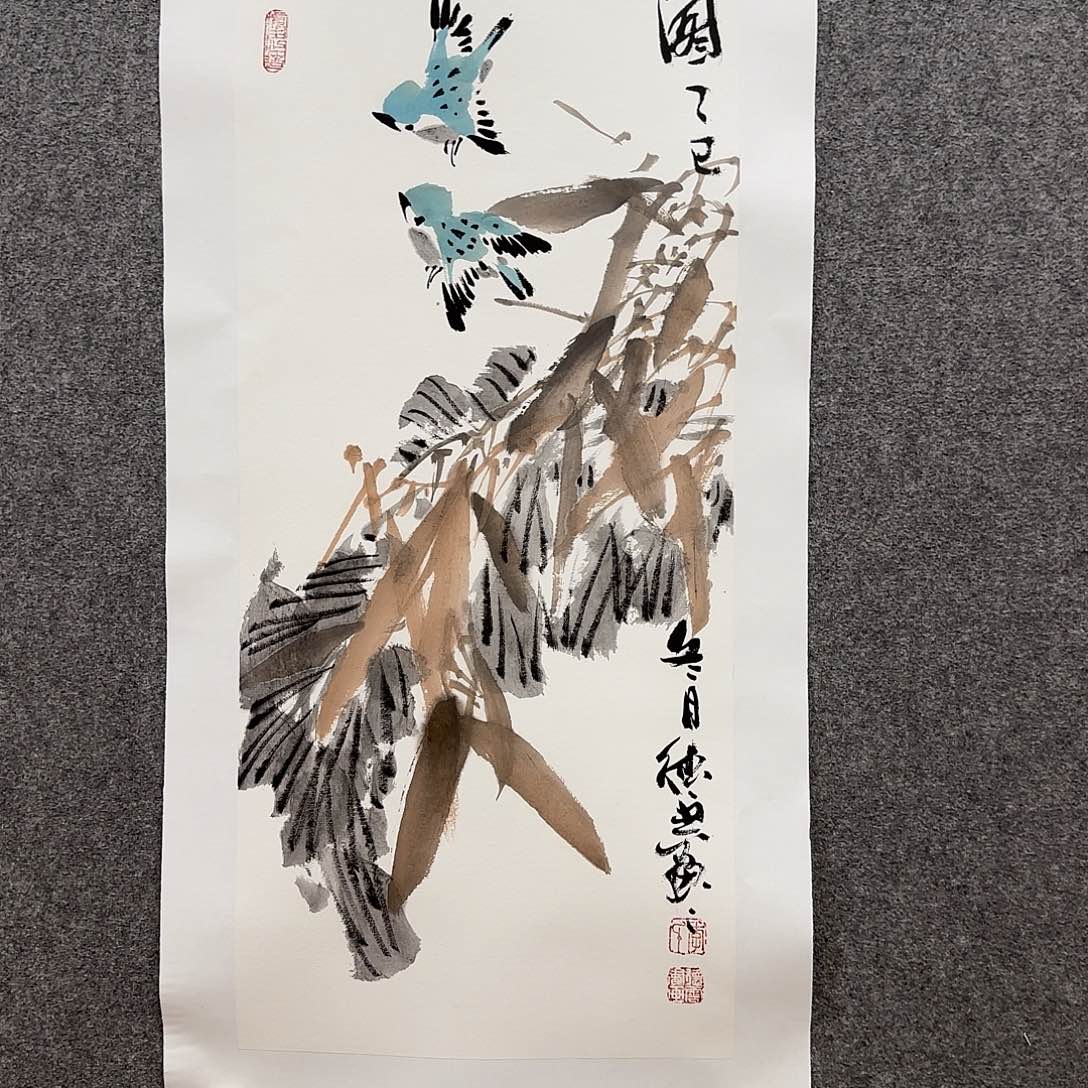 国画李德云老师手绘作品