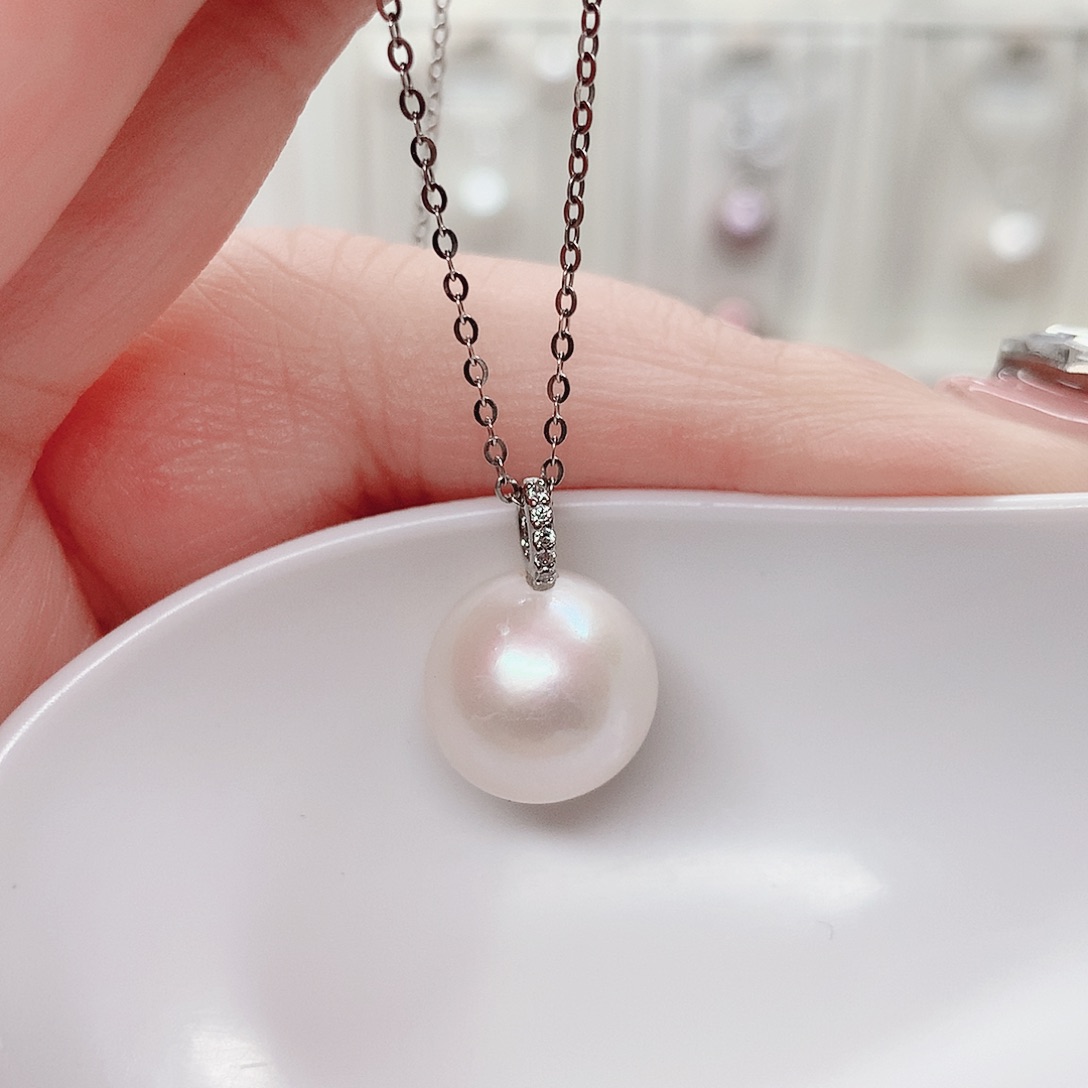 合金吊坠(赠链)淡水珍珠