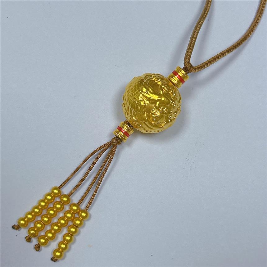 福满圆珠宝1 足金999投资金 凤球流苏