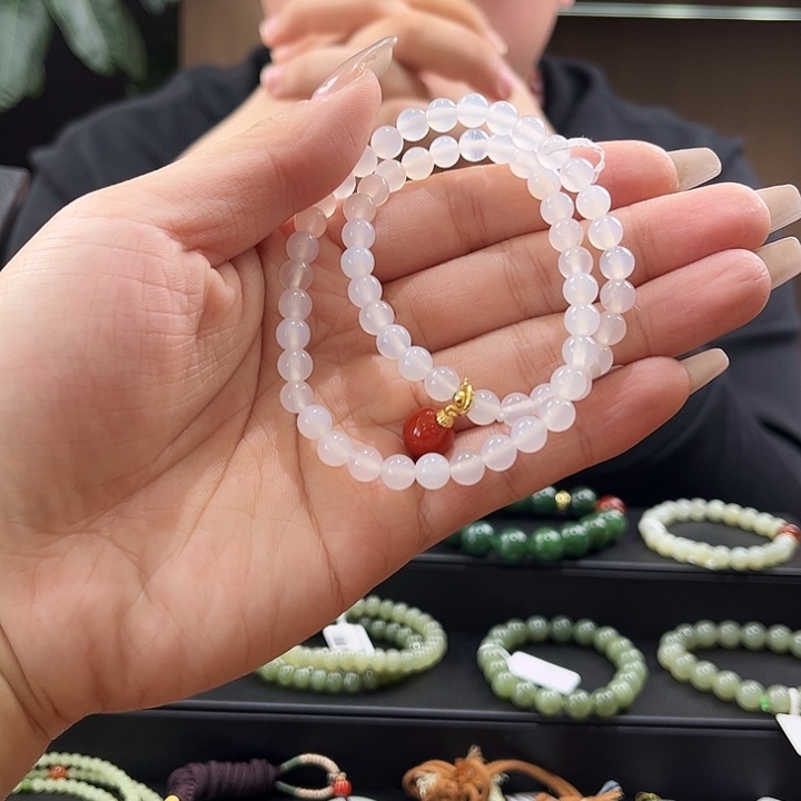 玛瑙/玉髓合金手链多样性发货拍一发一