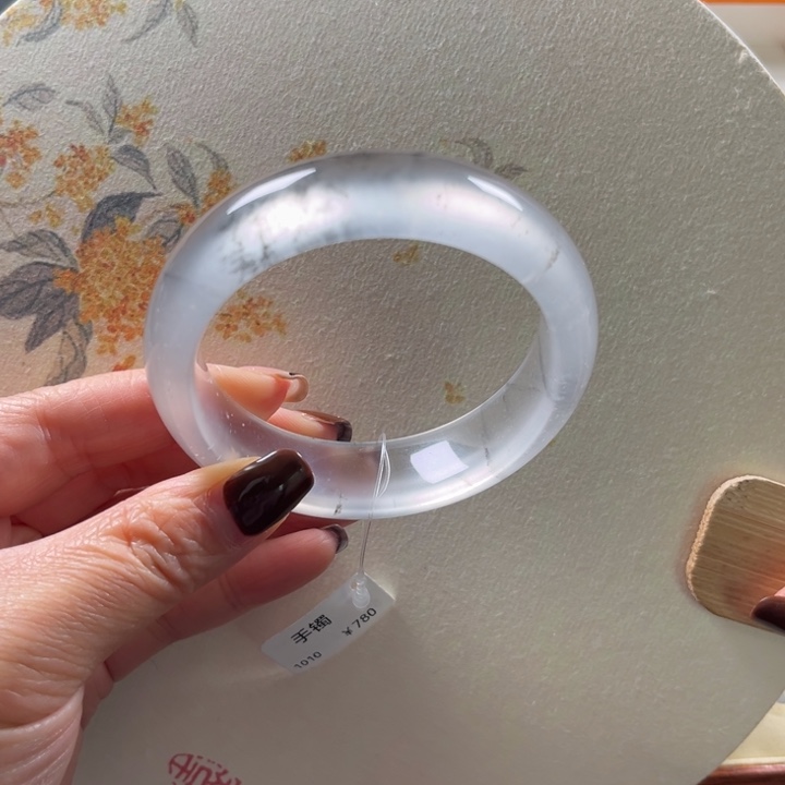 j***y石英质玉未镶嵌手镯55-56