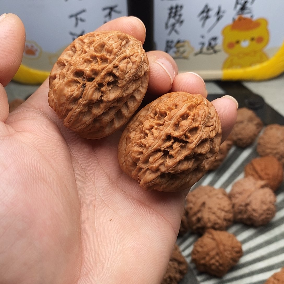 魂***藏吊坠文玩核桃将军膀