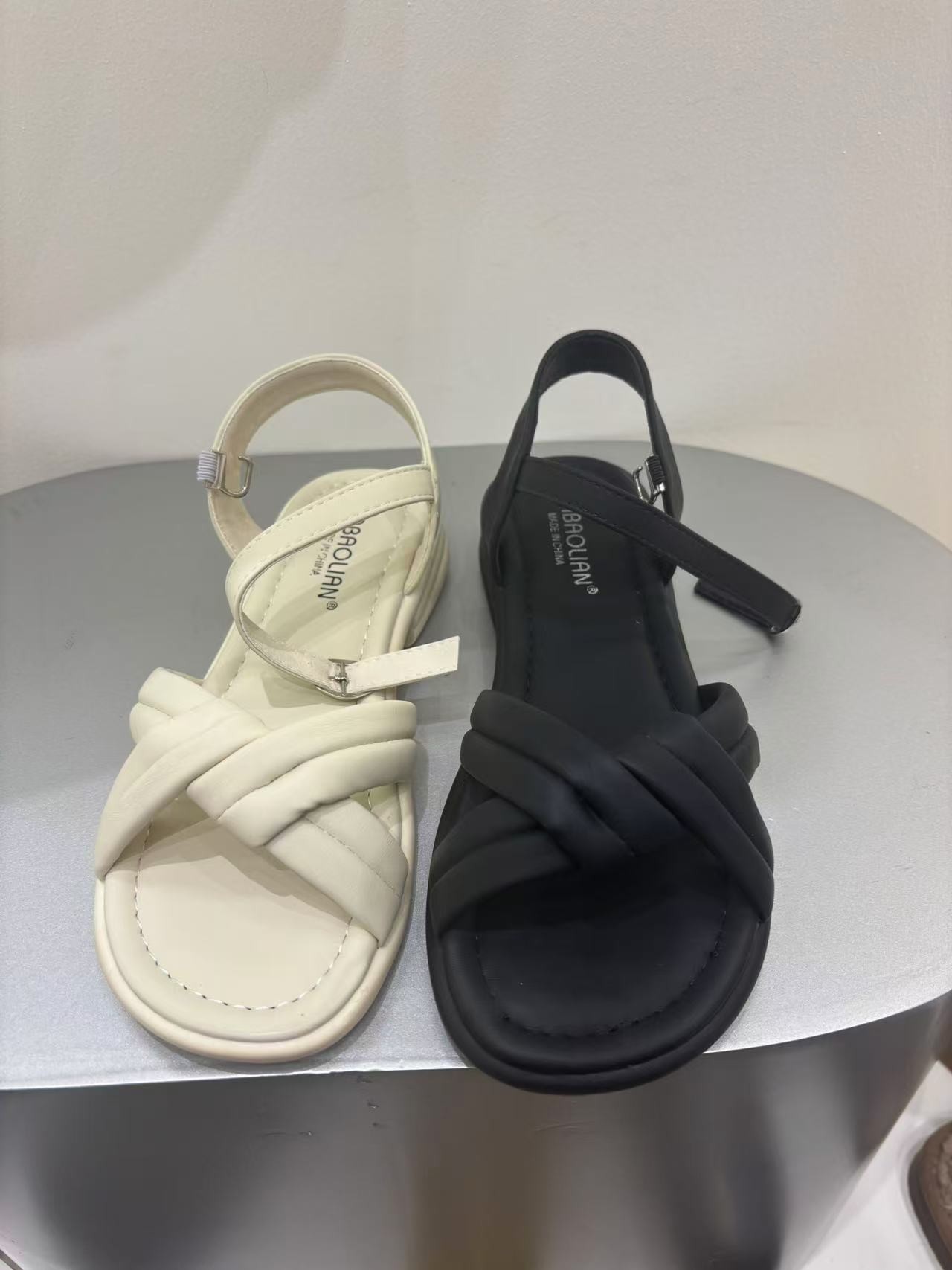 优雅女罗马鞋罗马凉鞋小个子高跟凉鞋女鞋夏季甜辣千金风666-1