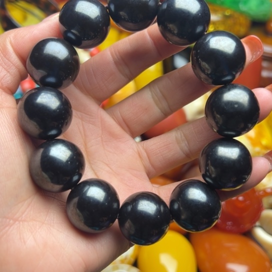 琥珀手串未镶嵌 蜜蜡