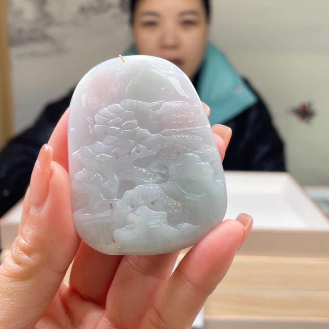 翡翠吊坠(不含链)未镶嵌