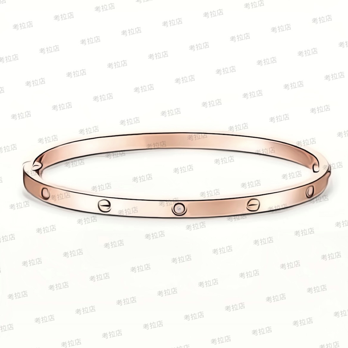 考拉店 围巾 窄《love窄无钻6钻》【V金重工版本】网红SZ05-2 SZ36-2