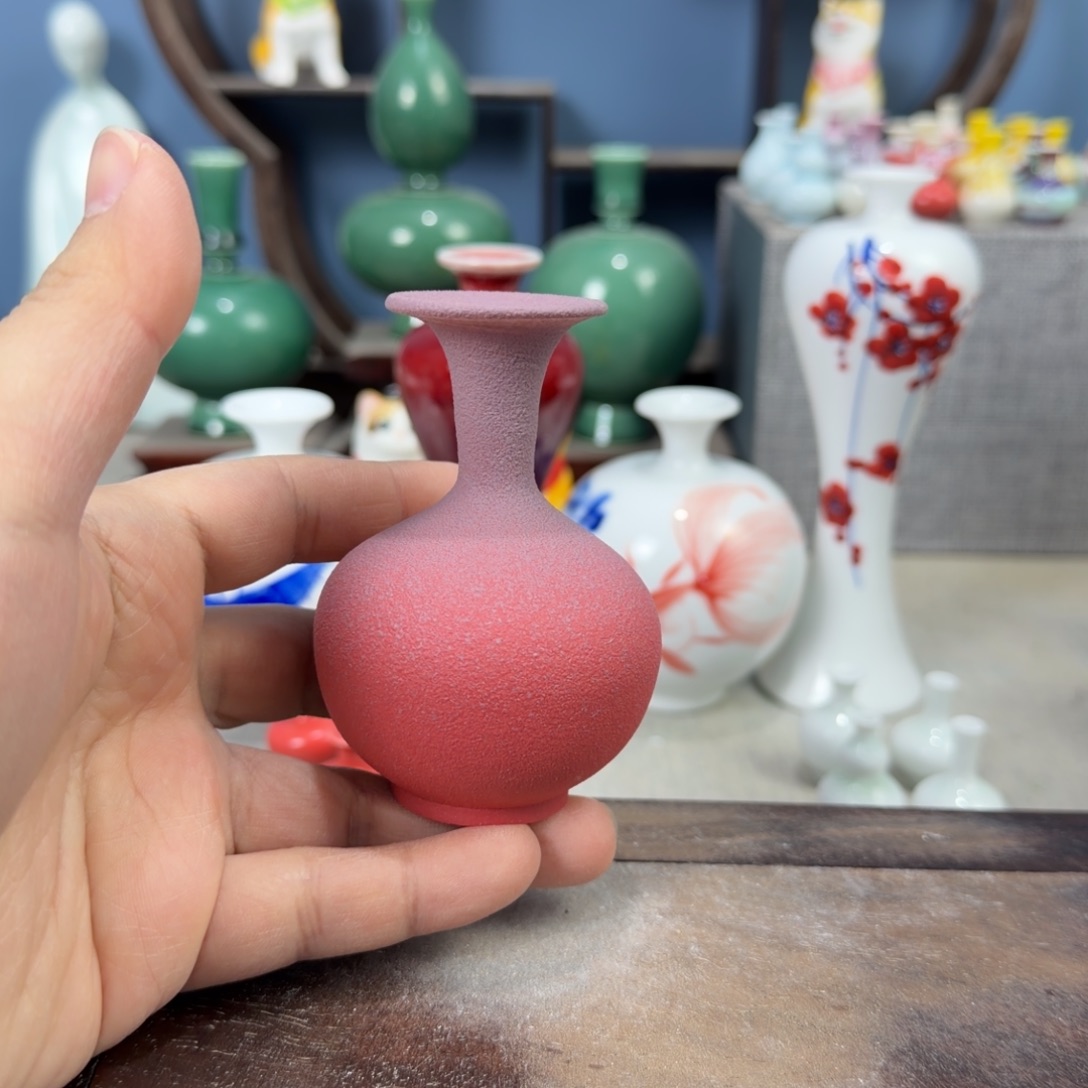 陶瓷手工小花器摆件