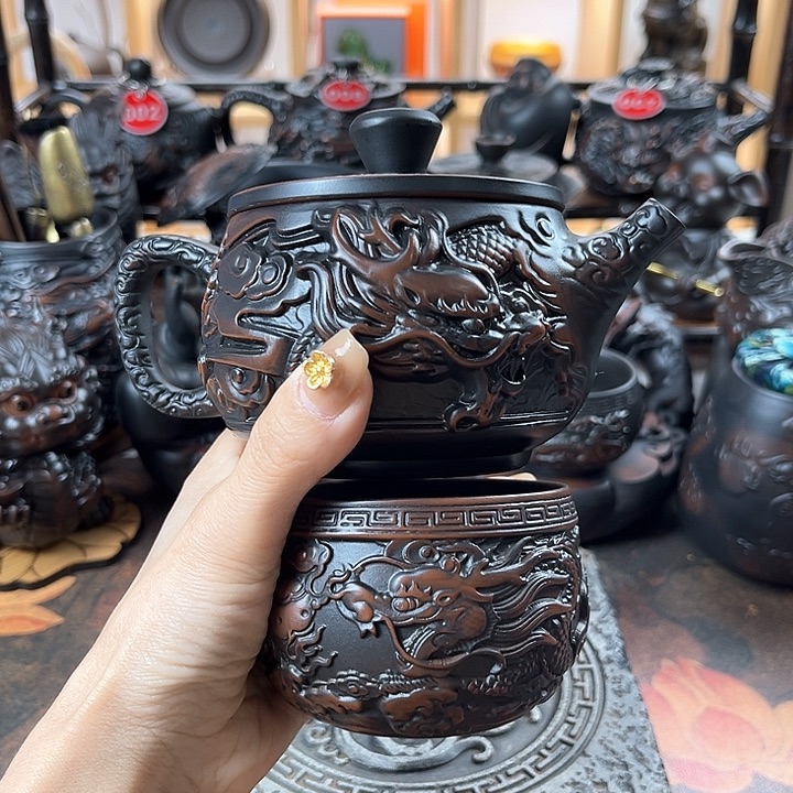 壶云南建水紫陶壶