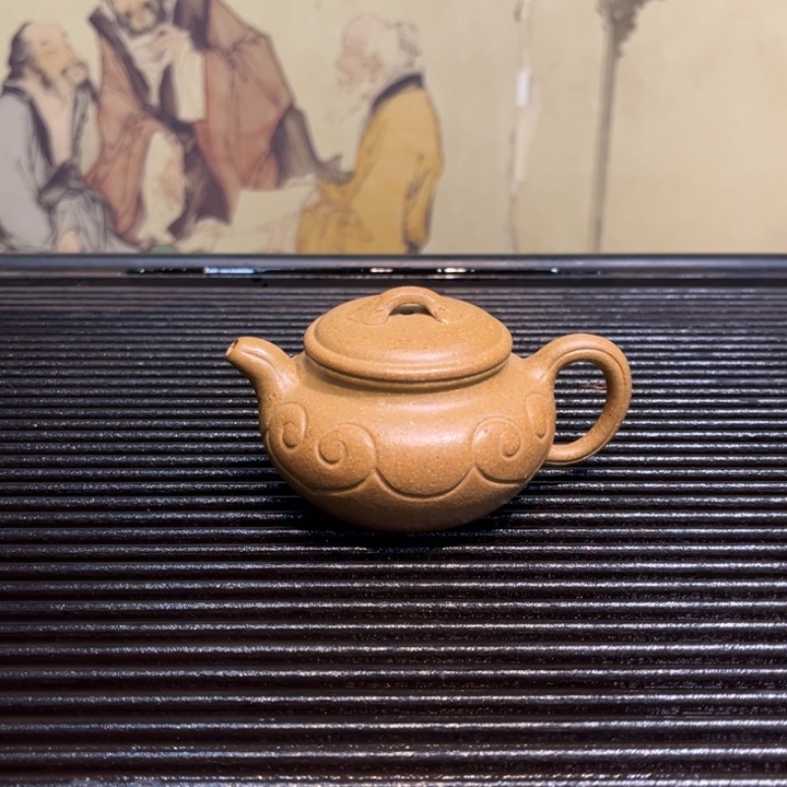 紫砂茶壶仿古如意