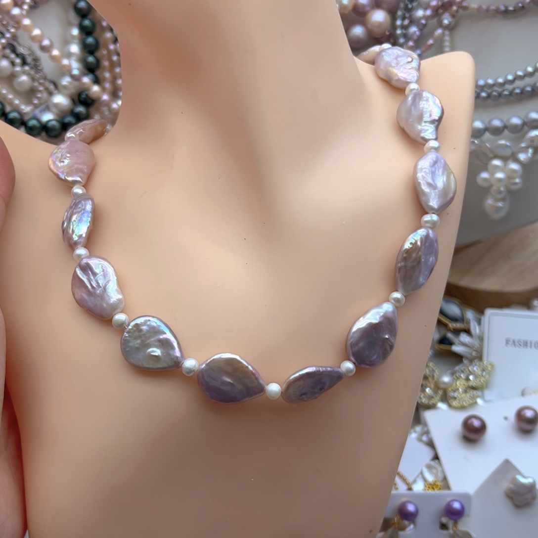 淡水珍珠颈饰未镶嵌