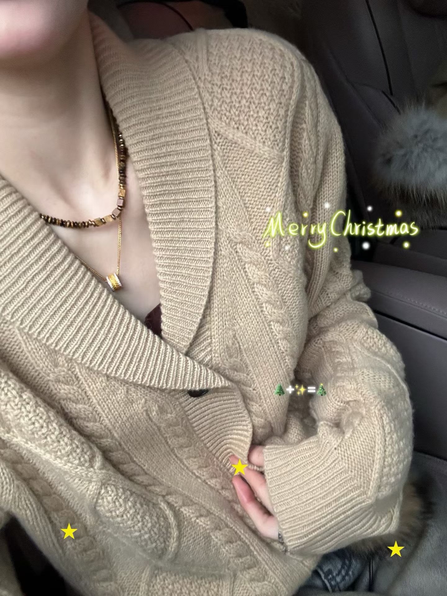 吧吧啦-老钱风毛衣