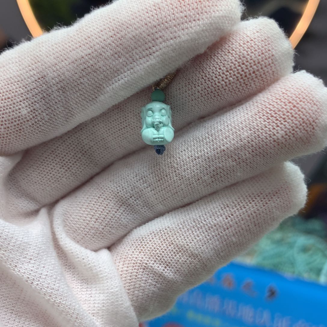 绿松石挂件未镶嵌