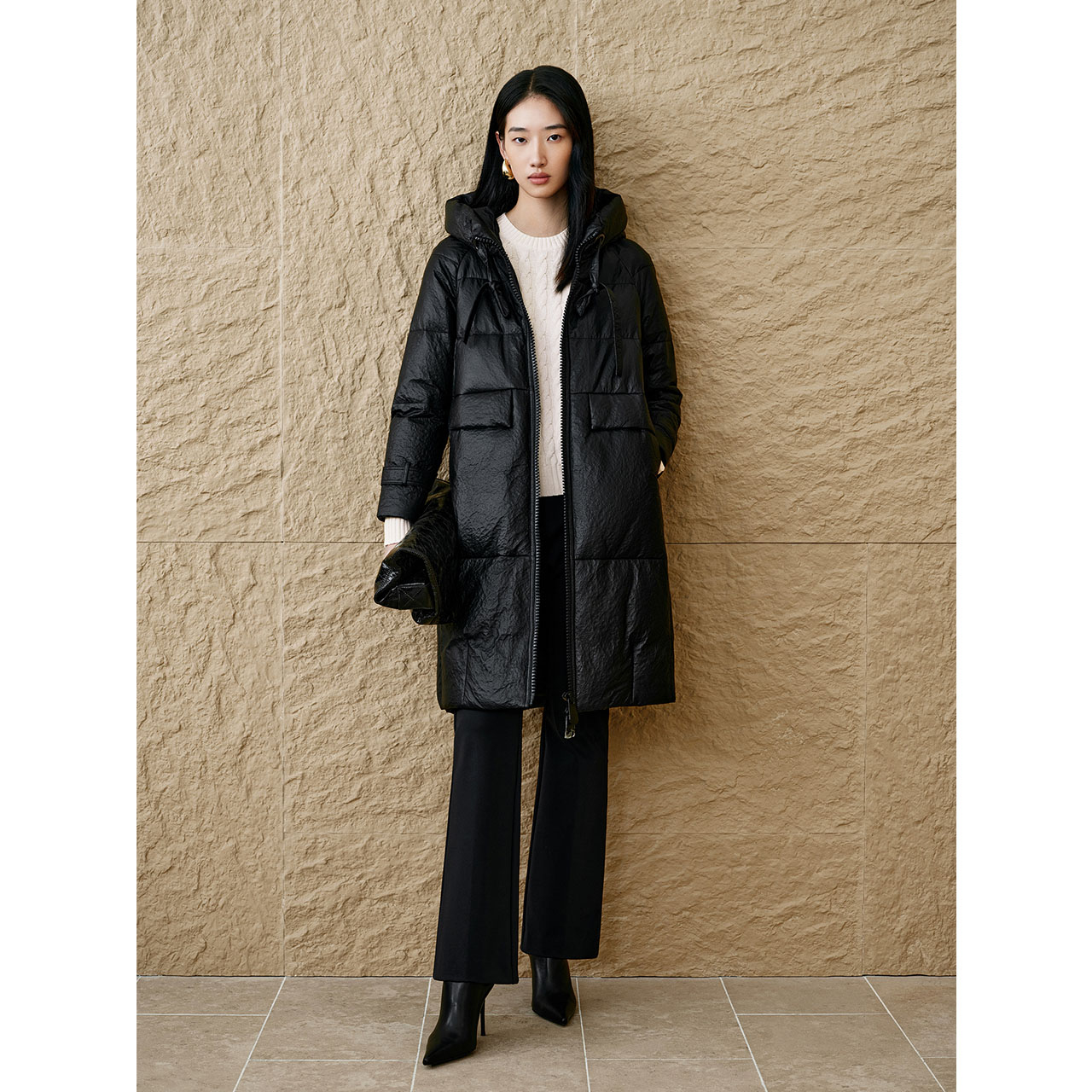 INSUN恩裳优选冬季新款羽绒服9C65509380 