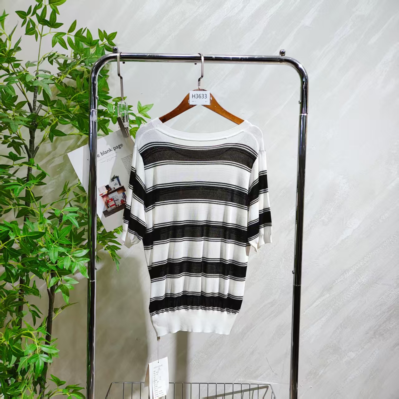 【H3633】 女士气质轻奢百搭针织上衣