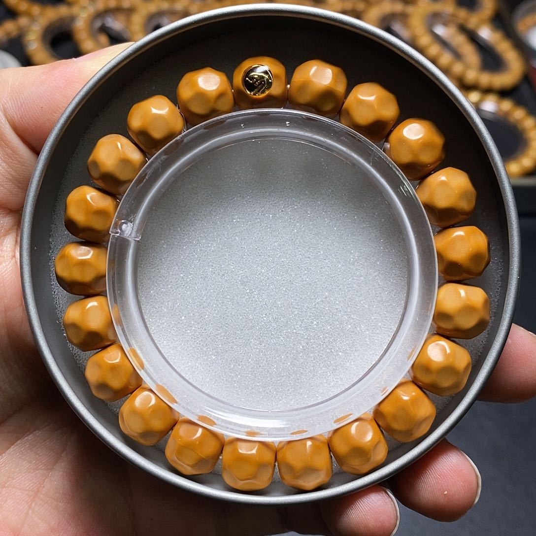 猴头核桃手串金标奶酪尺寸11左右全品24号