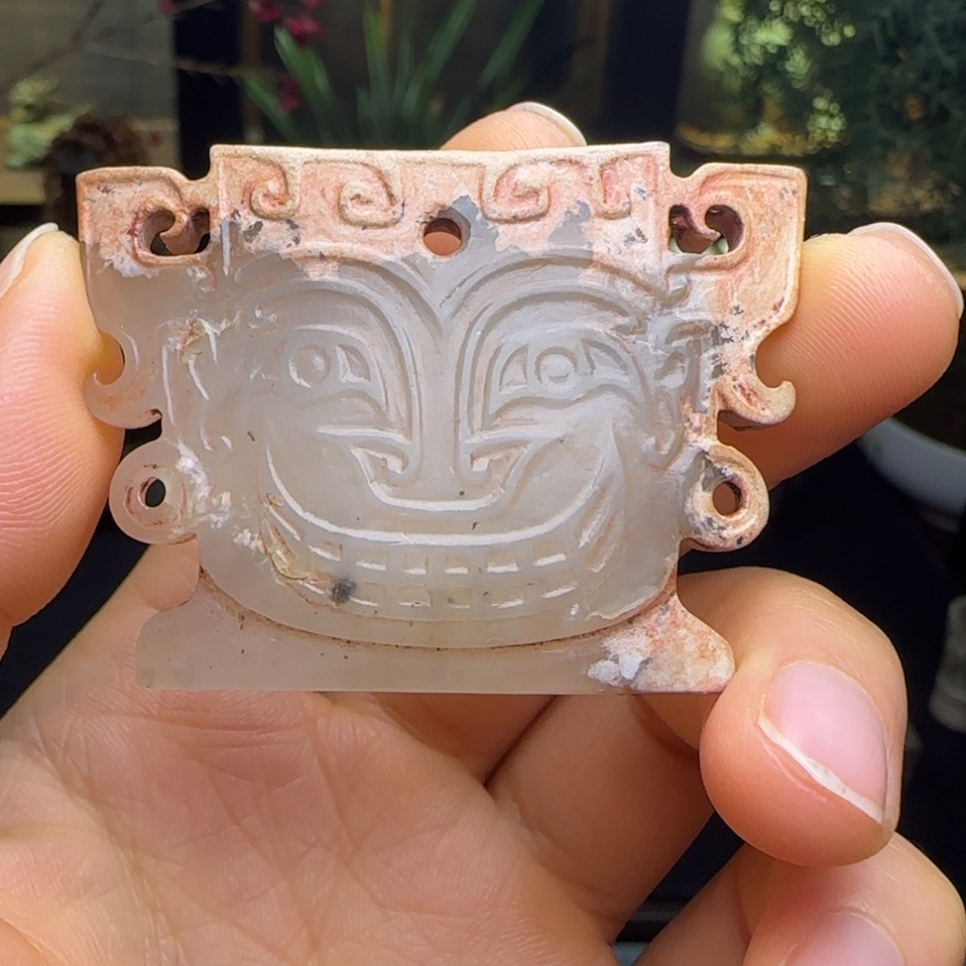 和田玉（糖玉）颈饰未镶嵌四*