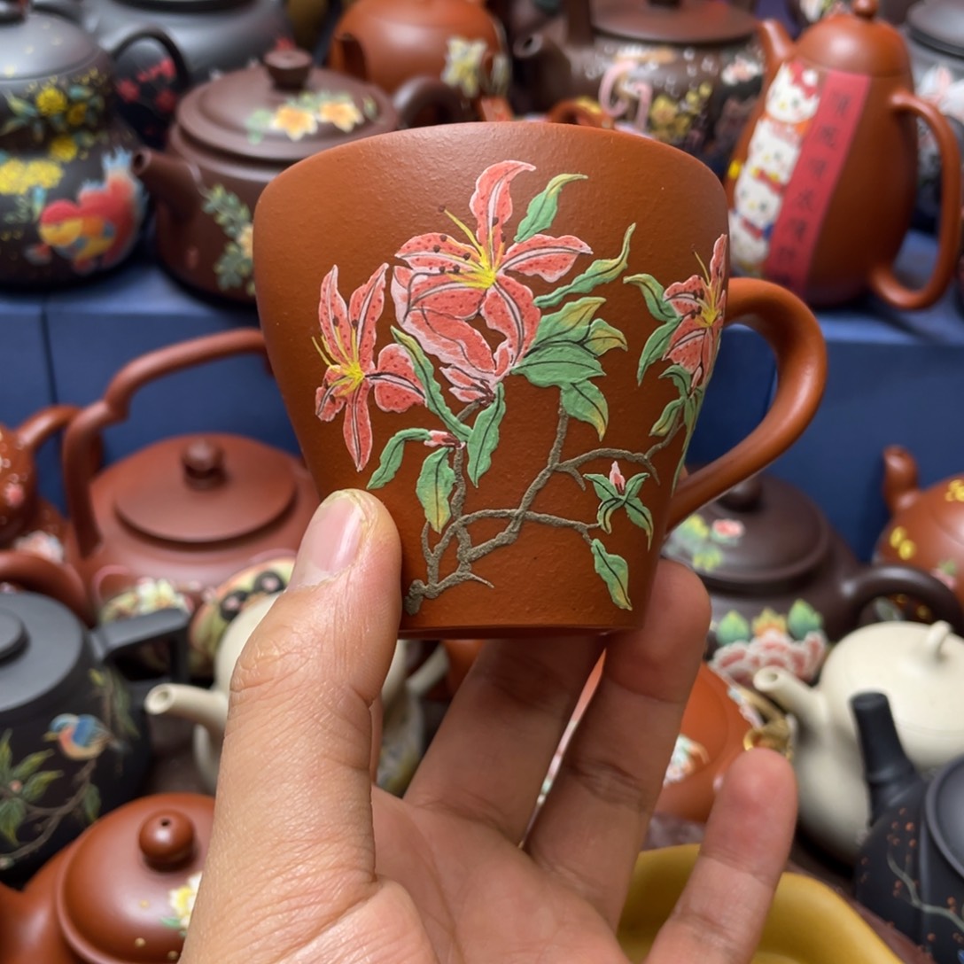 紫砂茶杯紫砂主人杯160cc