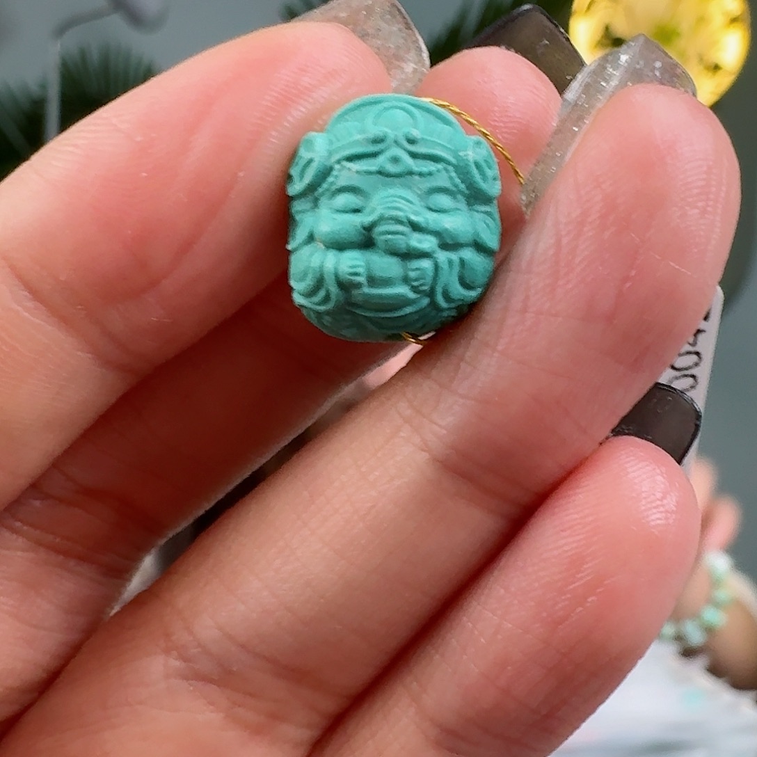 绿松石珠宝奇石未镶嵌