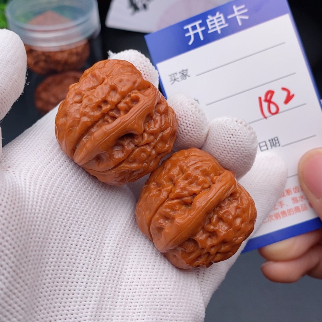 文玩核桃把件33甲骨文182