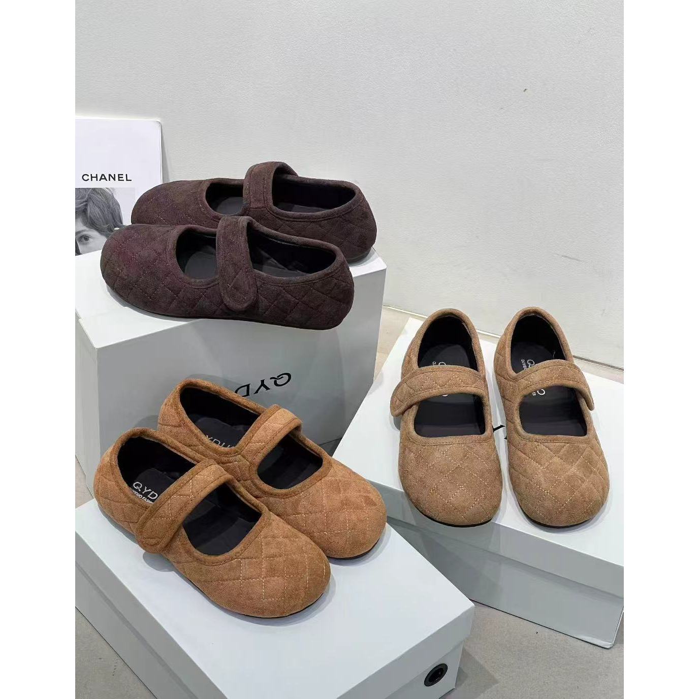 55961-1软底玛丽珍舒适百搭一脚蹬勃肯单鞋