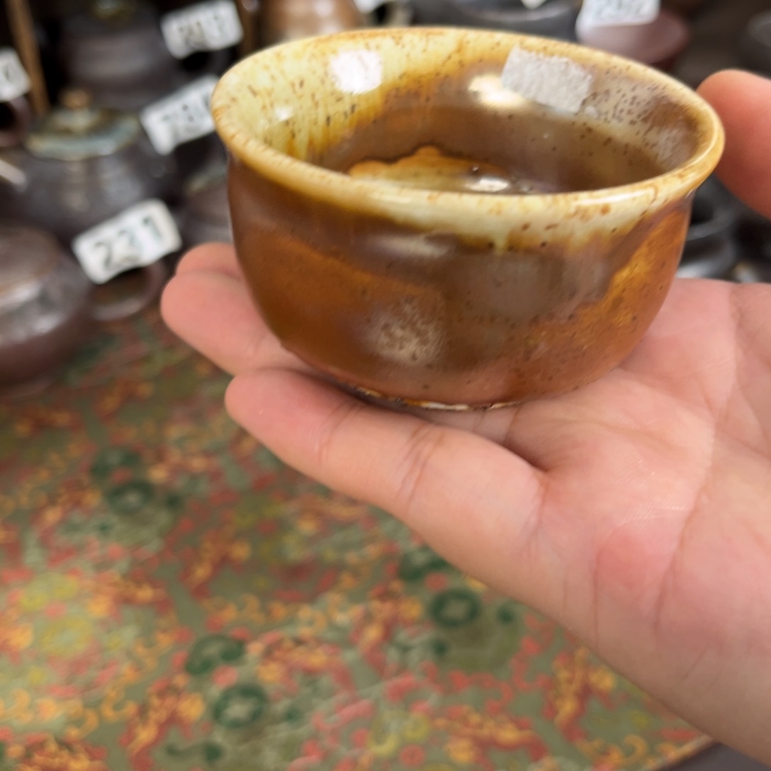 壶柴烧茶器主人杯子