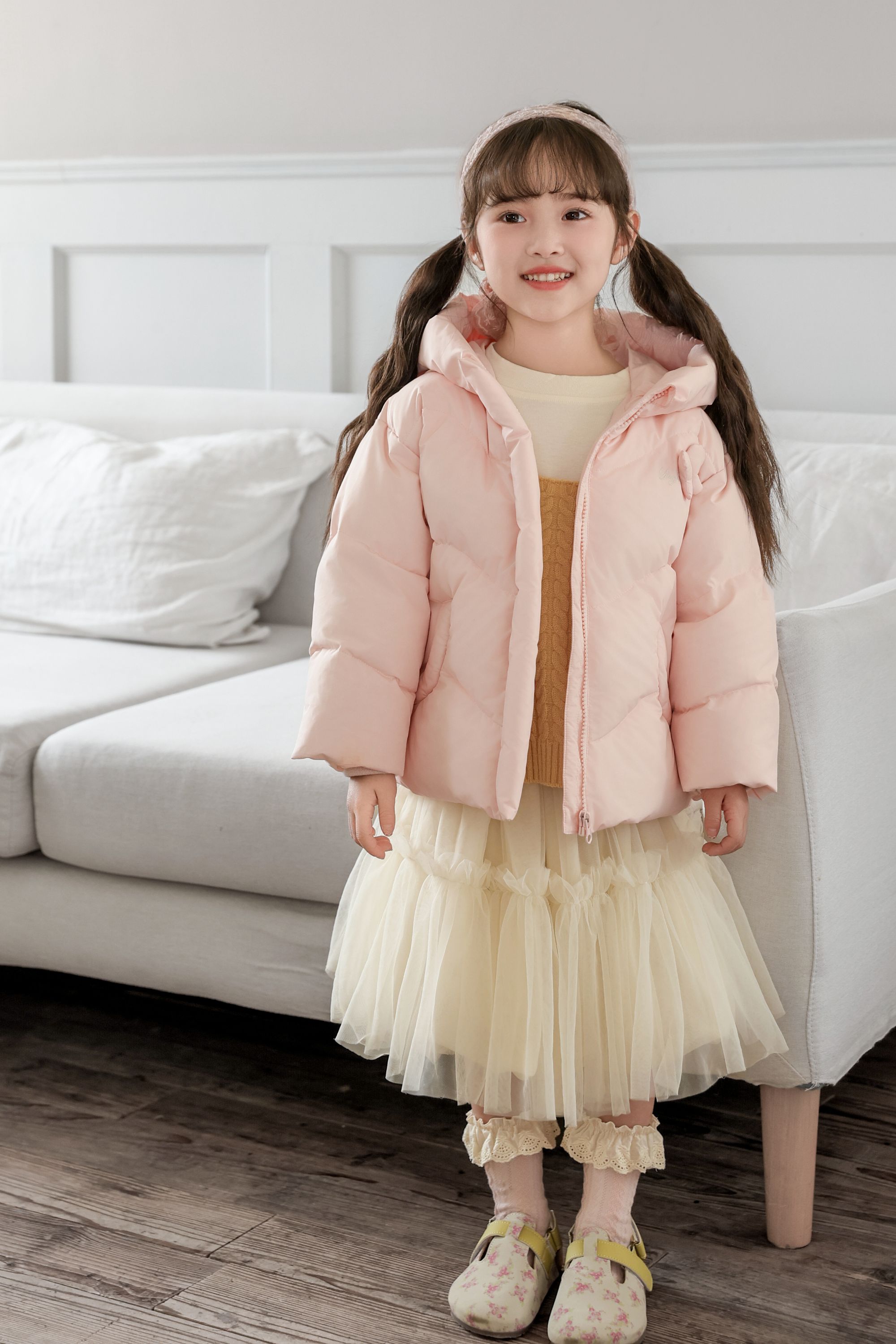 24蝴蝶羽绒服儿童羽绒服