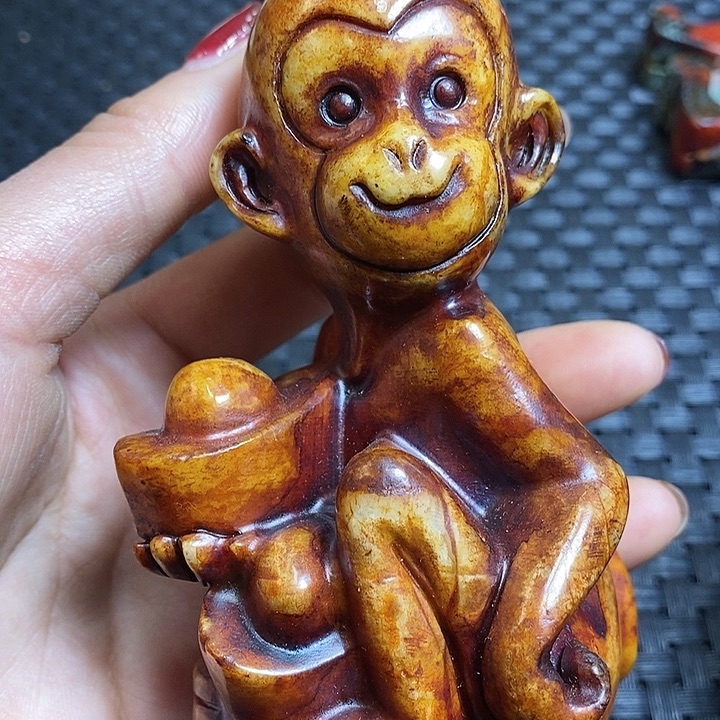 紫金钵盂菩提吊坠
