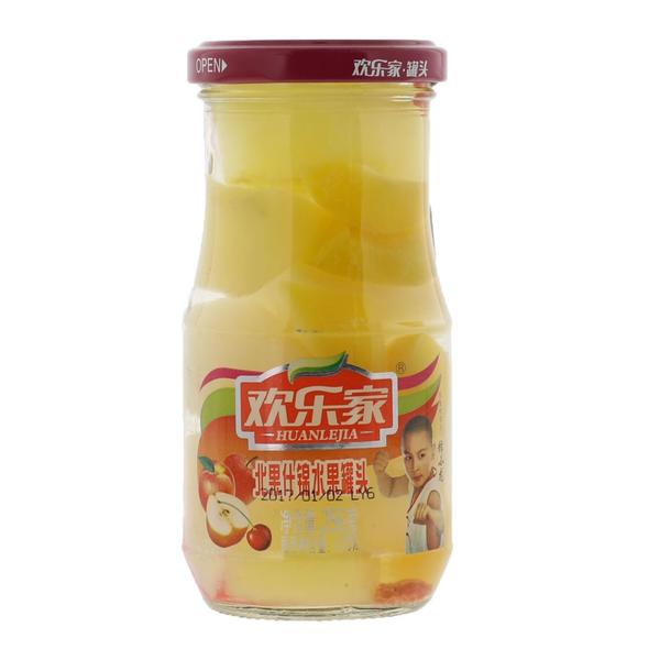 欢乐家 什锦北果罐头 256g/罐