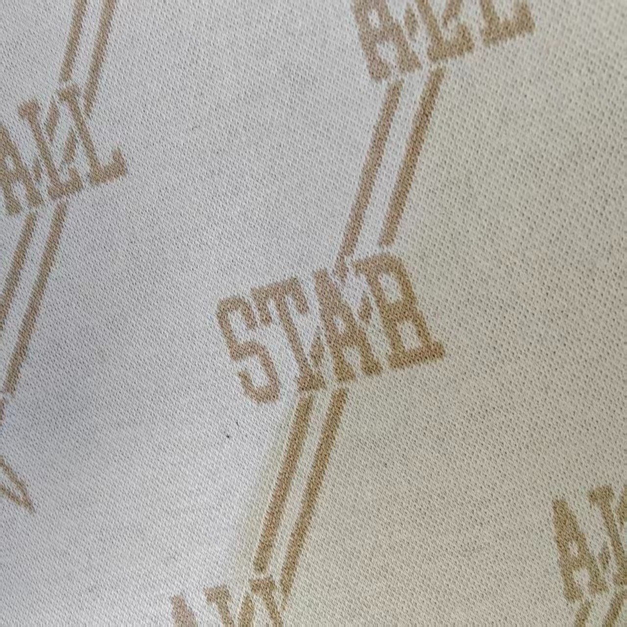 匡家字母木兰棉布料