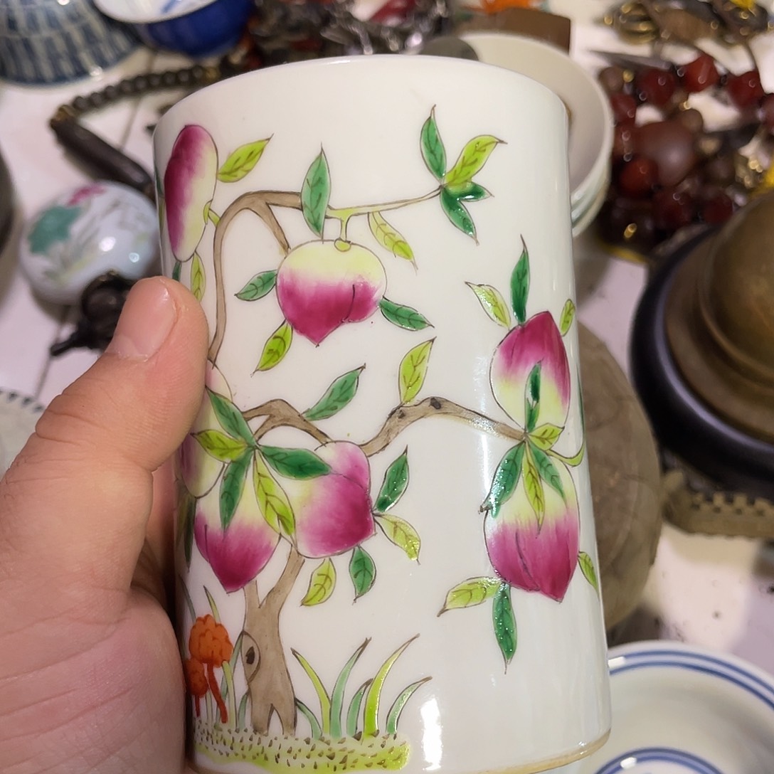 小***弥陶瓷小小摆件精品