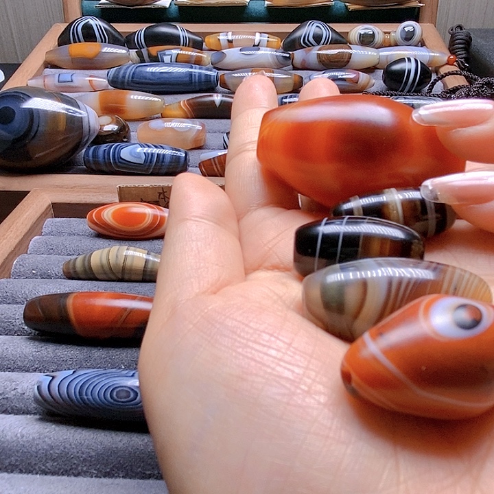 古***️玛瑙/玉髓未镶嵌吊坠(不含链)