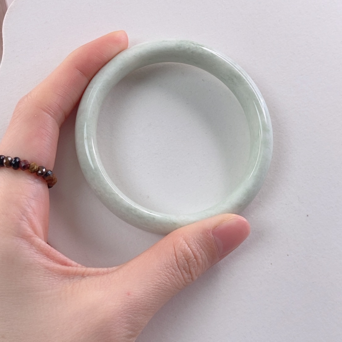 蓝田玉（蛇纹石化大理石玉）手镯未镶嵌用****4