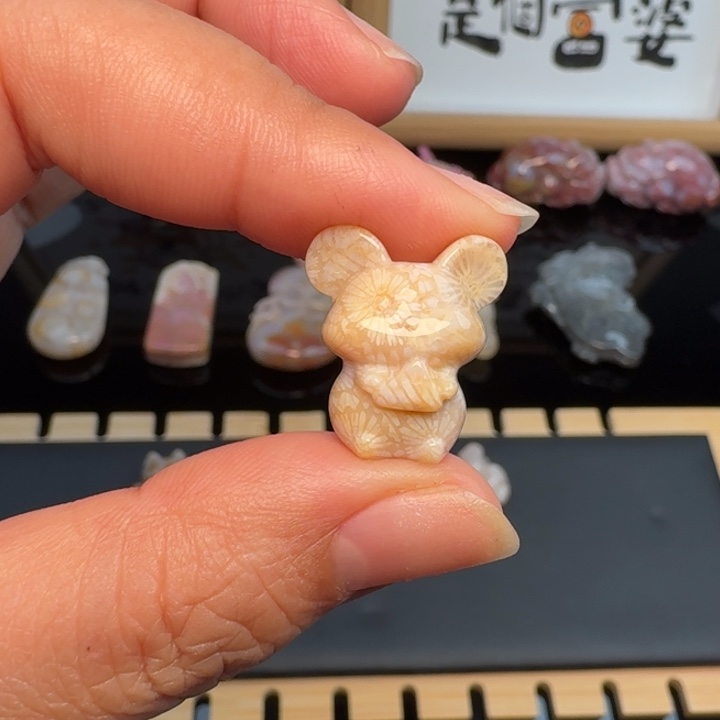 5***9硅化玉合金颈饰福利