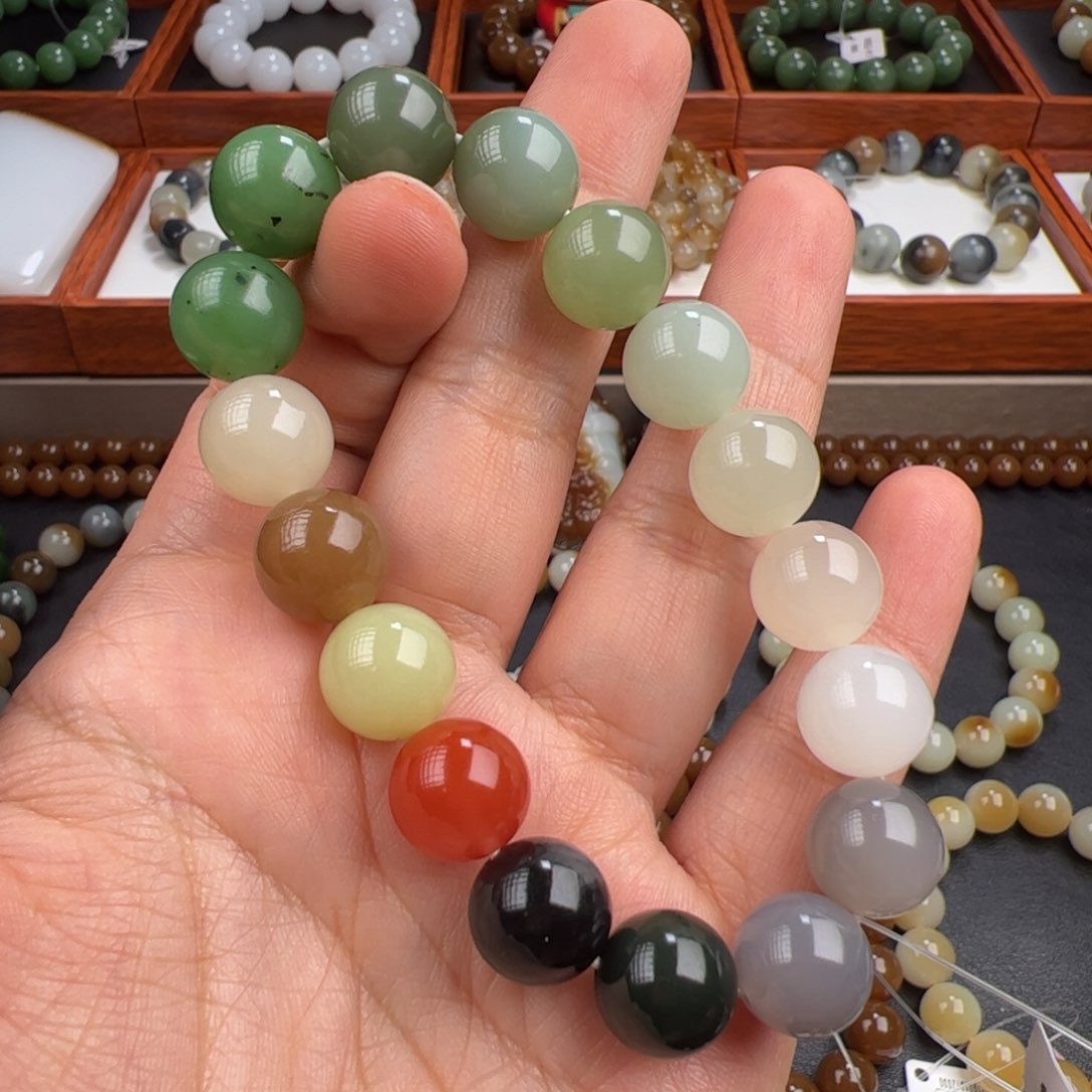 和田玉手链未镶嵌