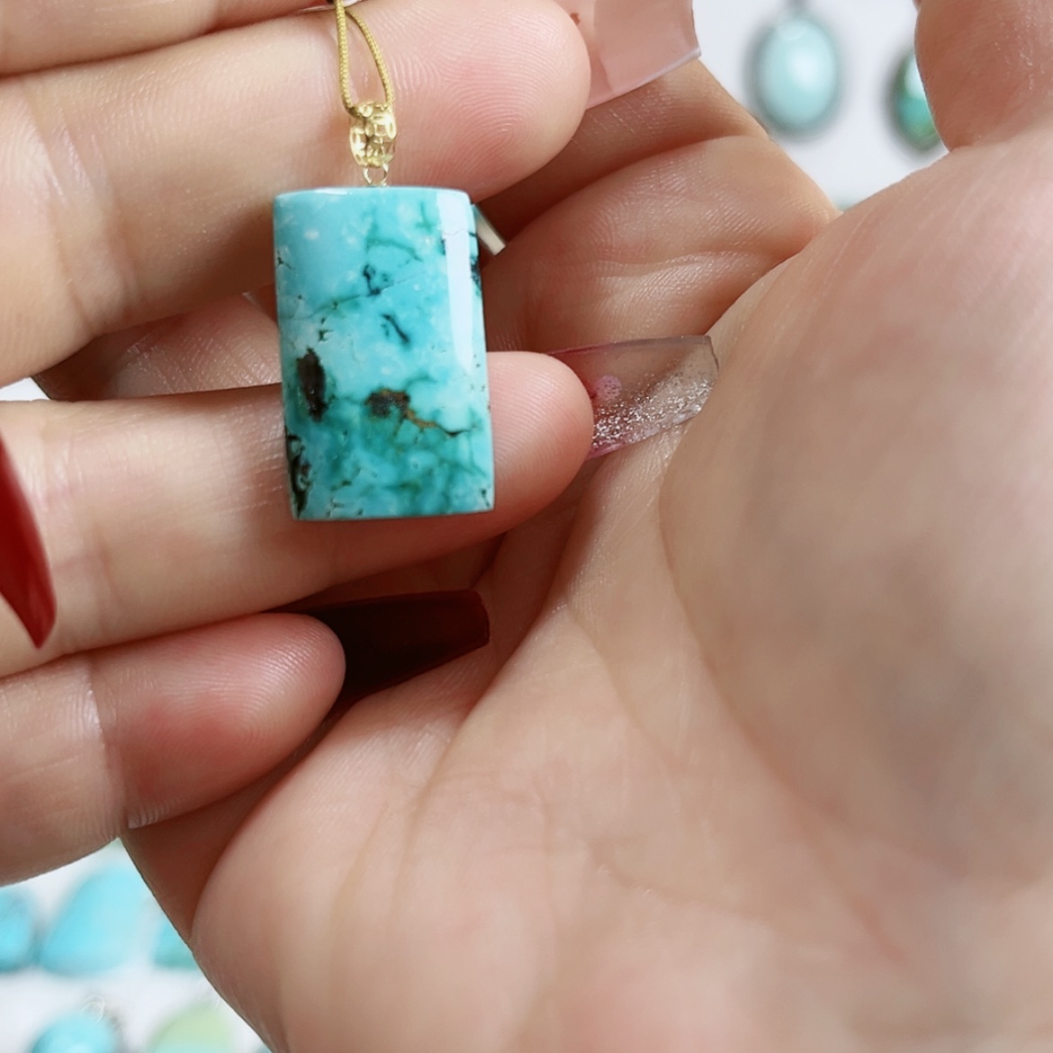 【闪购商品】绿松石珠宝奇石未镶嵌