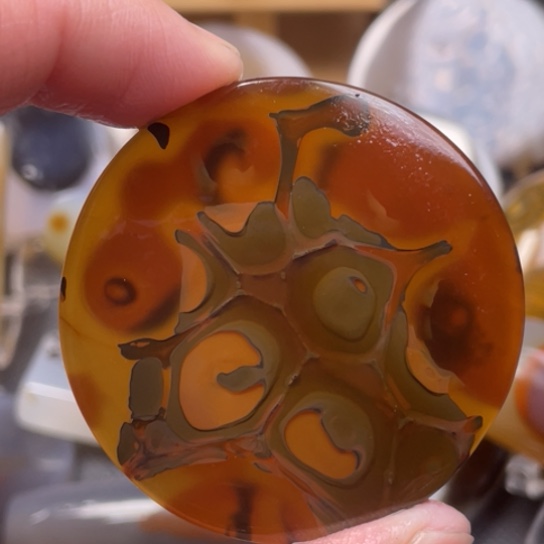 玛瑙/玉髓吊坠(不含链)未镶嵌