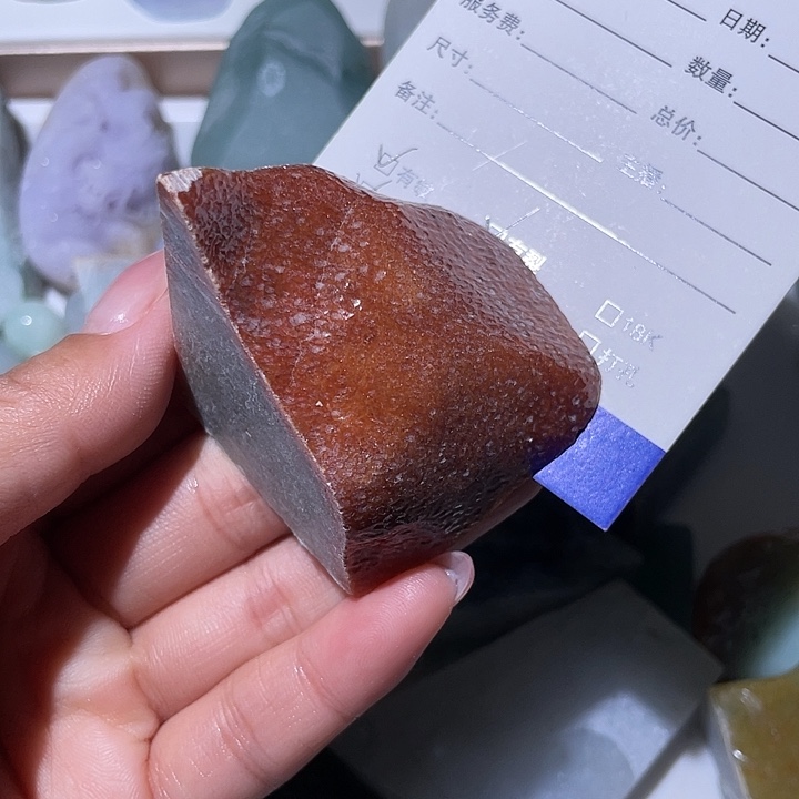 翡翠裸石翡翠边角料
