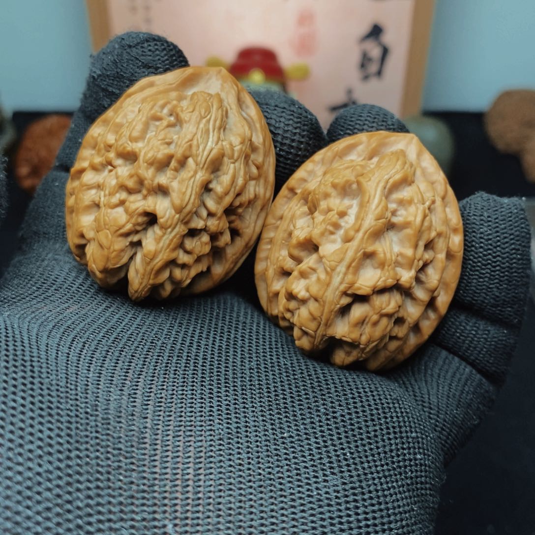 文玩核桃把件B315锦鲤37