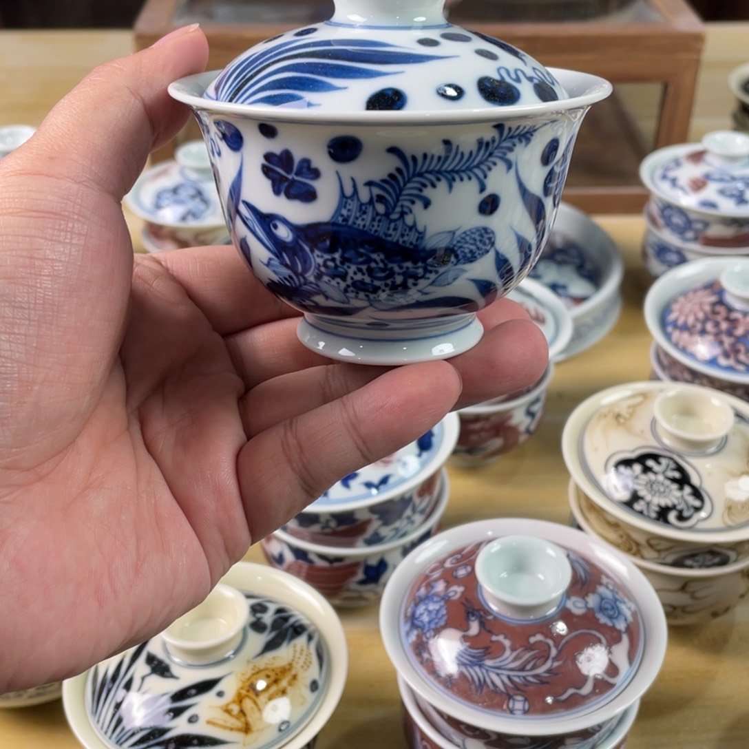 景德镇手工手绘茶具