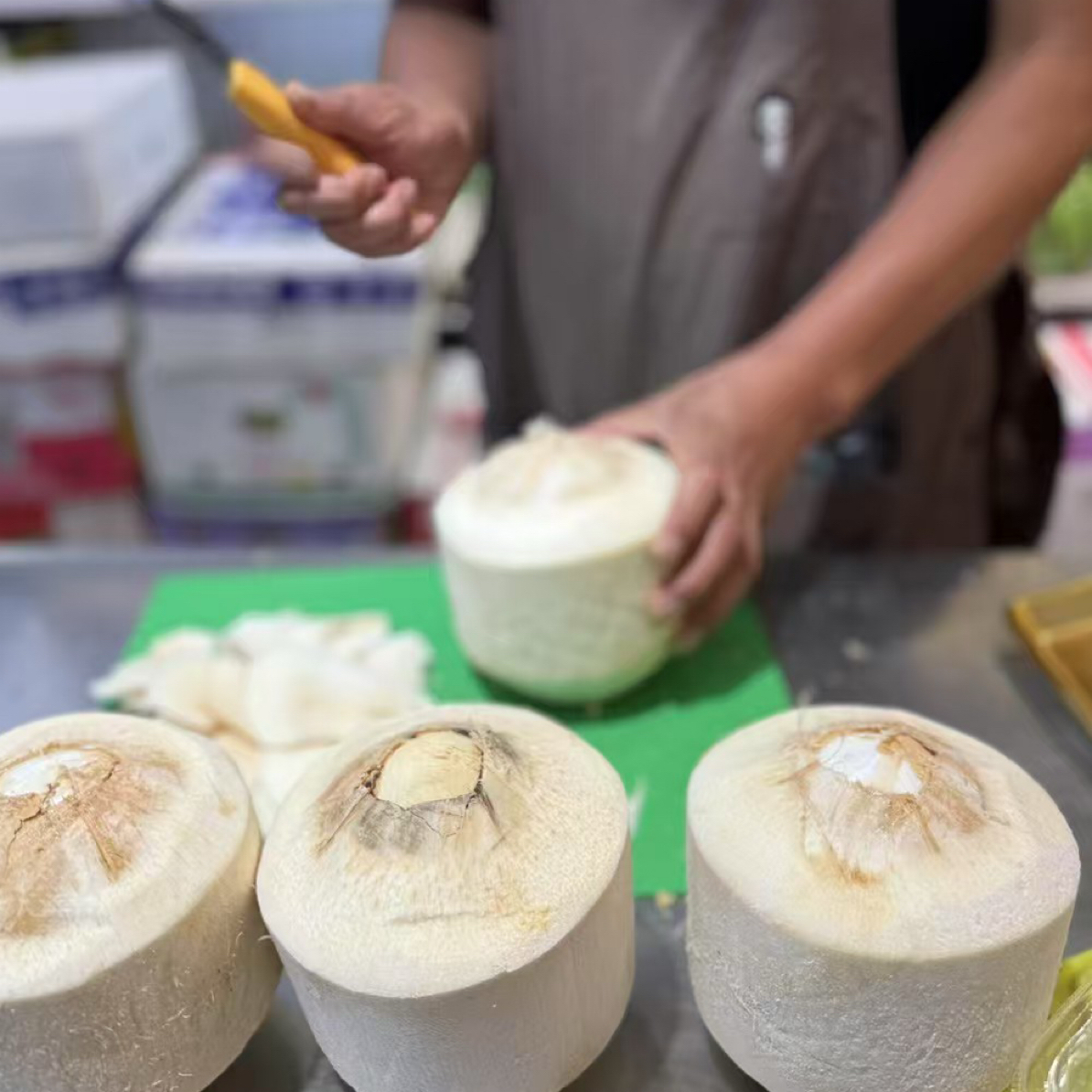 泰国第一品牌新鲜icoco椰青单个装食用生鲜水果