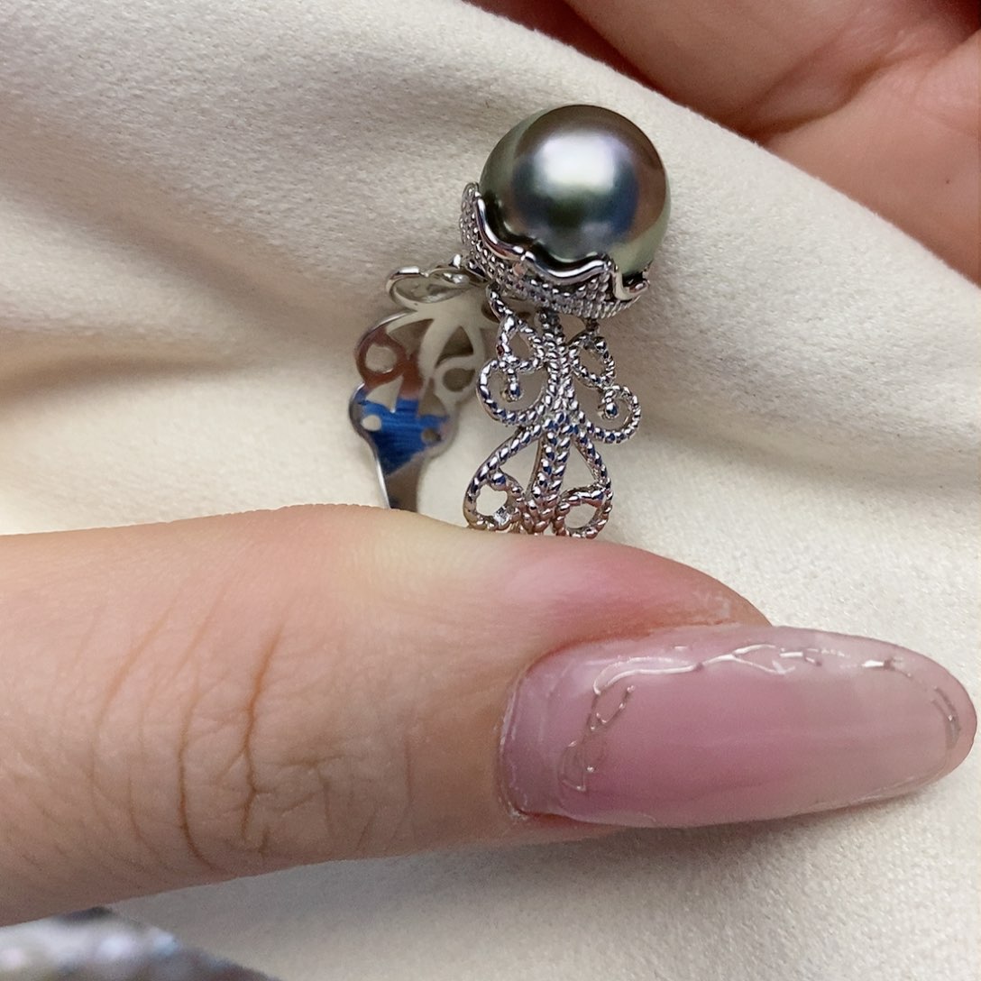 【闪购商品】海水珍珠戒指银S925镶嵌