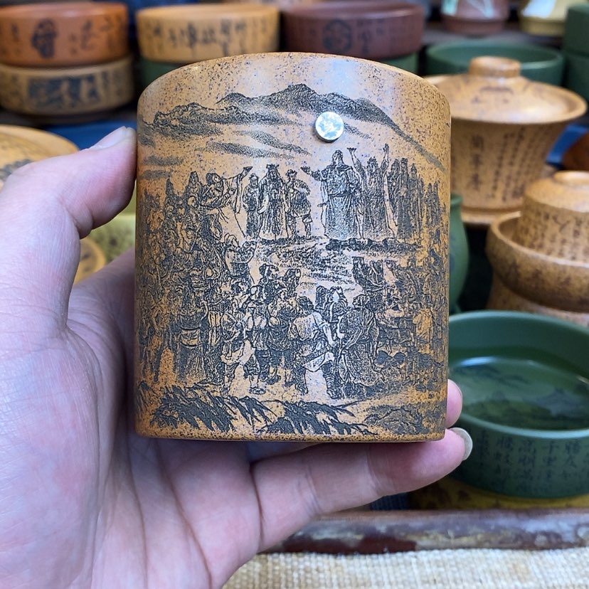 【闪购商品】紫砂杯子宜兴全手工紫砂杯