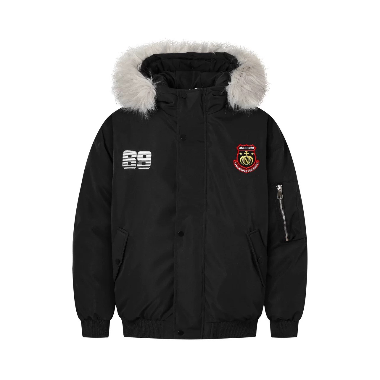 冬季新款大毛领羽羽棉服