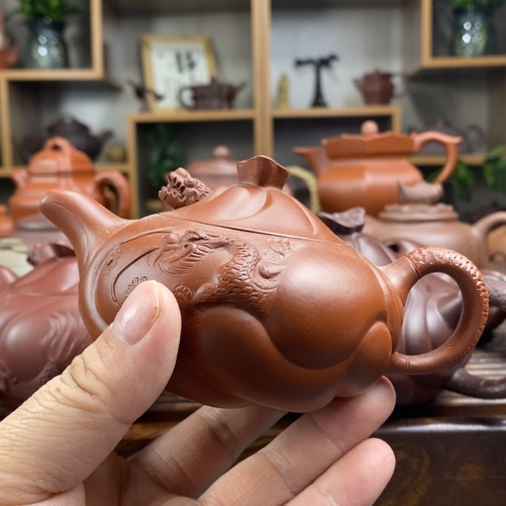 紫砂茶壶呐*言原矿紫砂壶