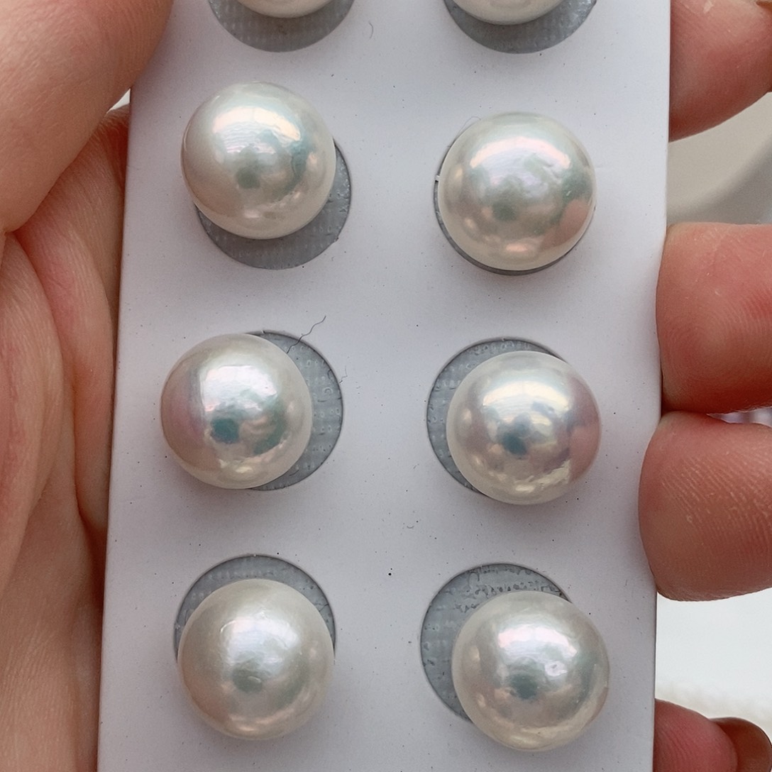 淡水珍珠耳饰未镶嵌