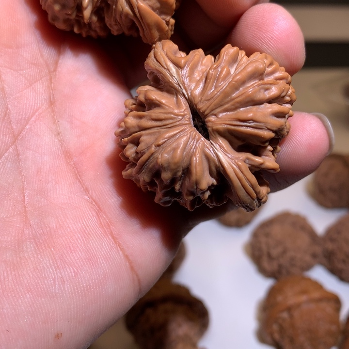 桃核把件侈*汉高楼文玩核桃