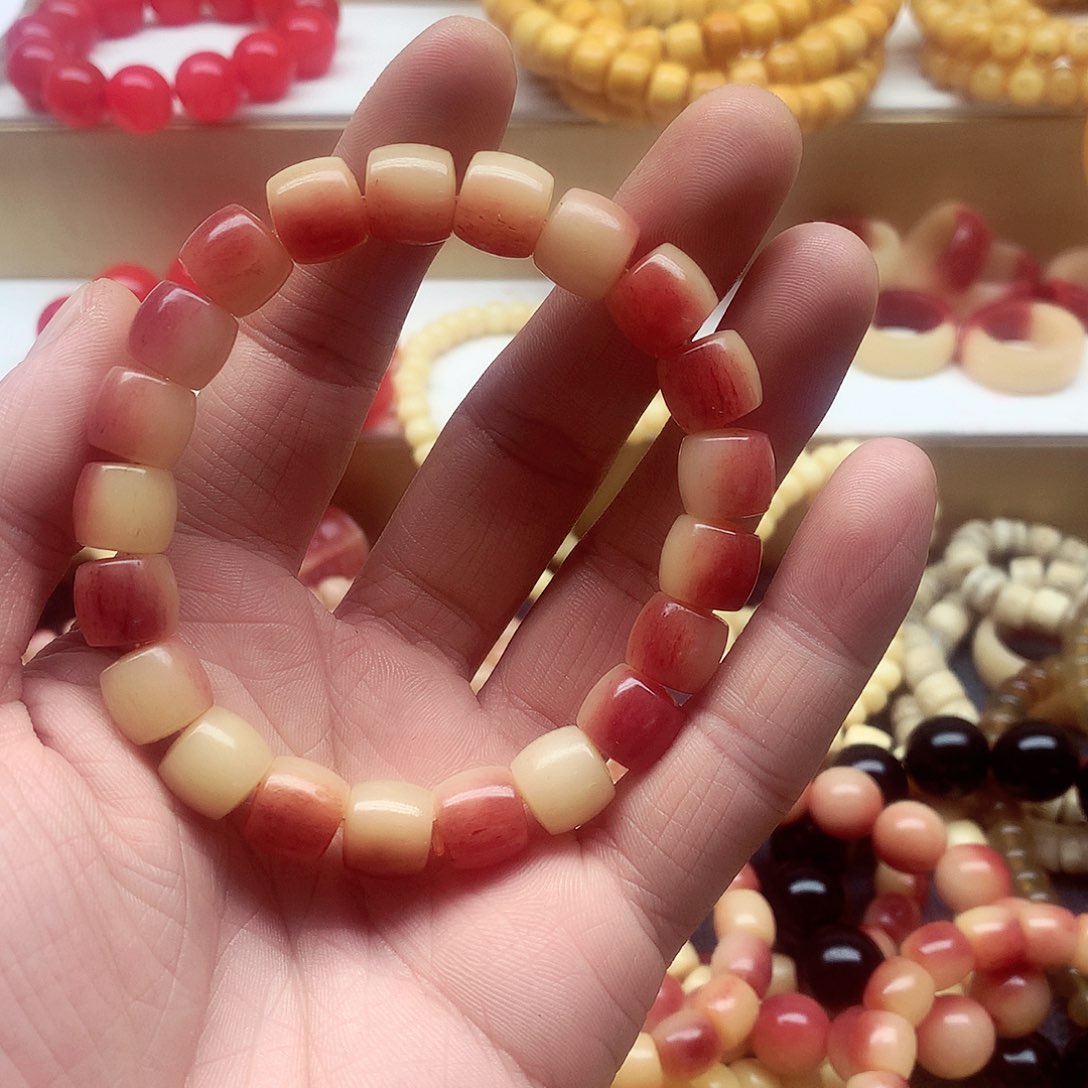 驼骨手串/手链1.1驼骨直切半血单圈