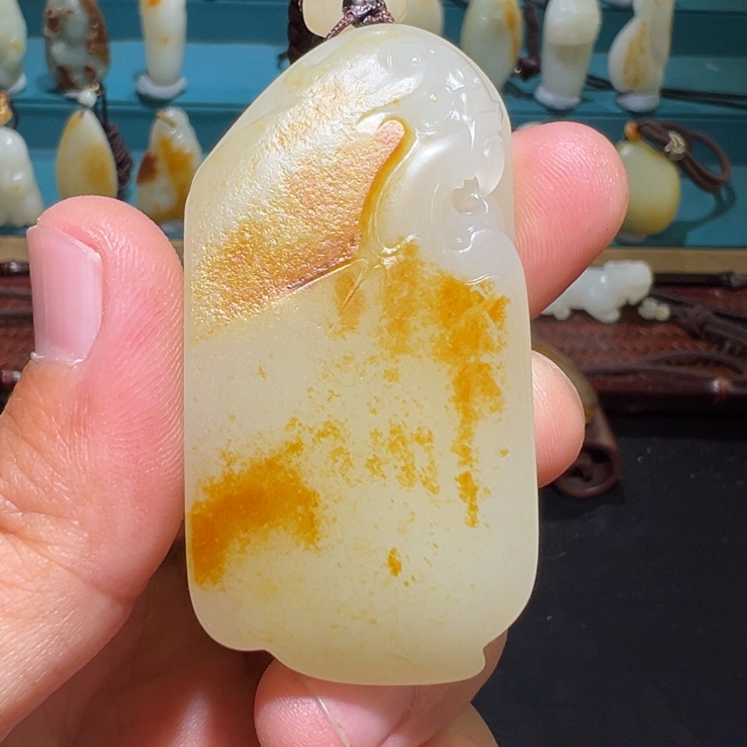 颈饰未镶嵌和田玉（子料）@*名