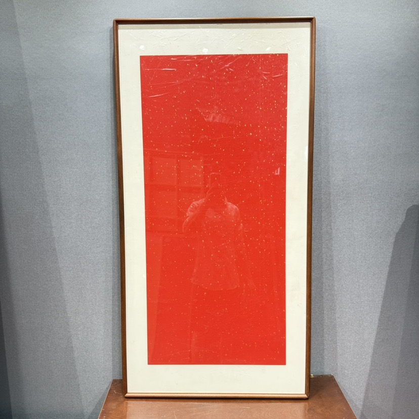 60x120小叶红檀实木榫卯画框【画芯50x100】