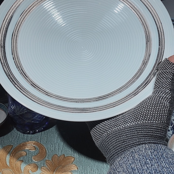 瓷片新年快乐万事如意